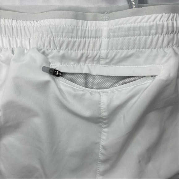 Nike White Dr-Fit Running Shorts - Picture 6 of 7